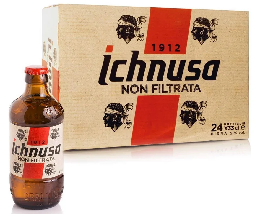 Ichnusa ungefilter Lagerbier 33 cl