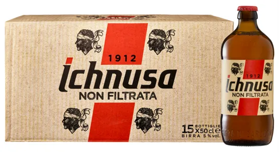 Ichnusa ungefilter Lagerbier 50 cl