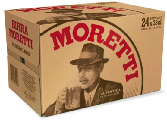 Moretti Lagerbier 33 cl