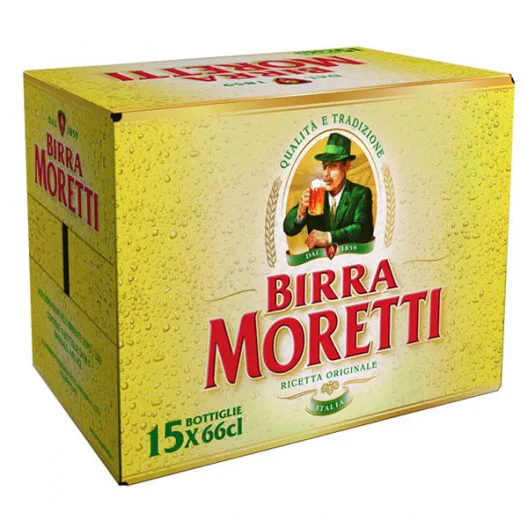 Moretti Lagerbier 66 cl