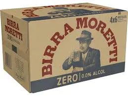 Moretti Zero Lagerbier alkoholfrei 33 cl