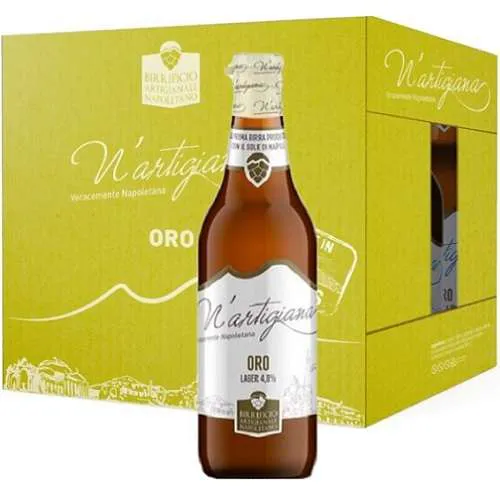 N’artigiana Oro Lagerbier 33 cl