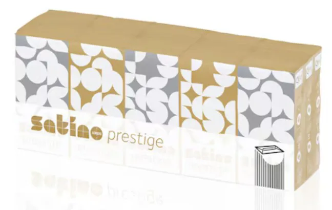 Wepa Satino Taschentücher Prestige (113940) 4-lagig 15 Stück