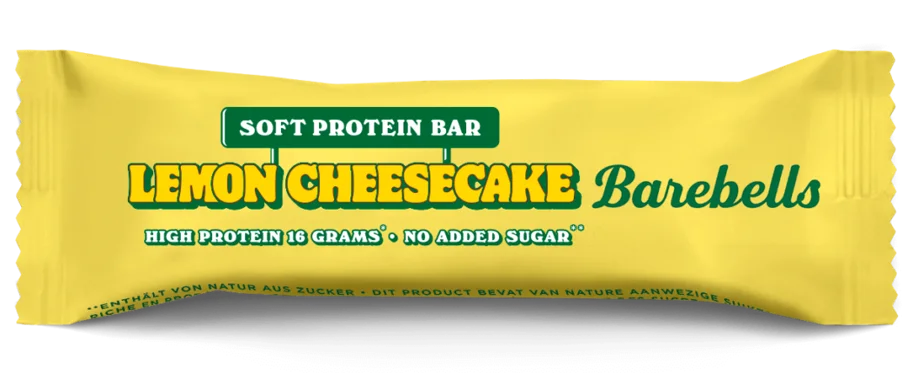 Barebells Barretta proteica morbida al limone 12x55g