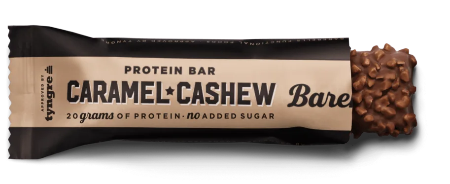 Barre protéinée Barebells Caramel-Cajou 12x55g