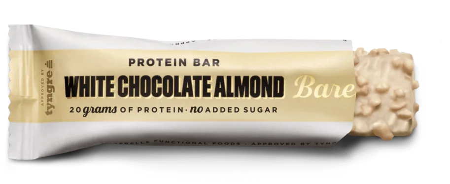 Barebells Barretta proteica al cioccolato bianco e mandorle 12x55g