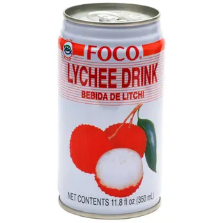 Foco Lychee bebida 24x350ml