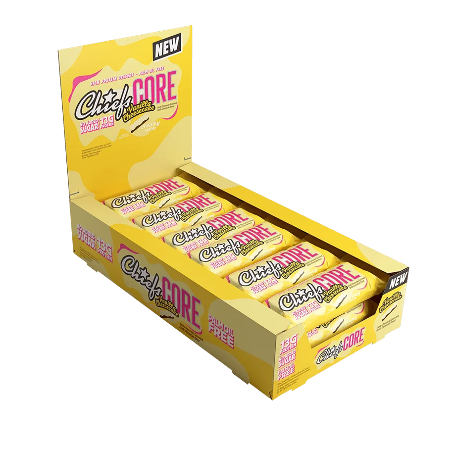Barretta Core Chiefs Cheesecake alla vaniglia 12x40g