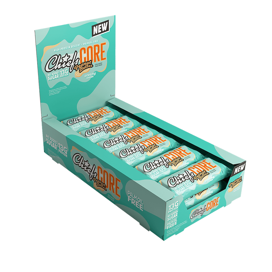 Barretta Core Chiefs al burro di arachidi 12x40g