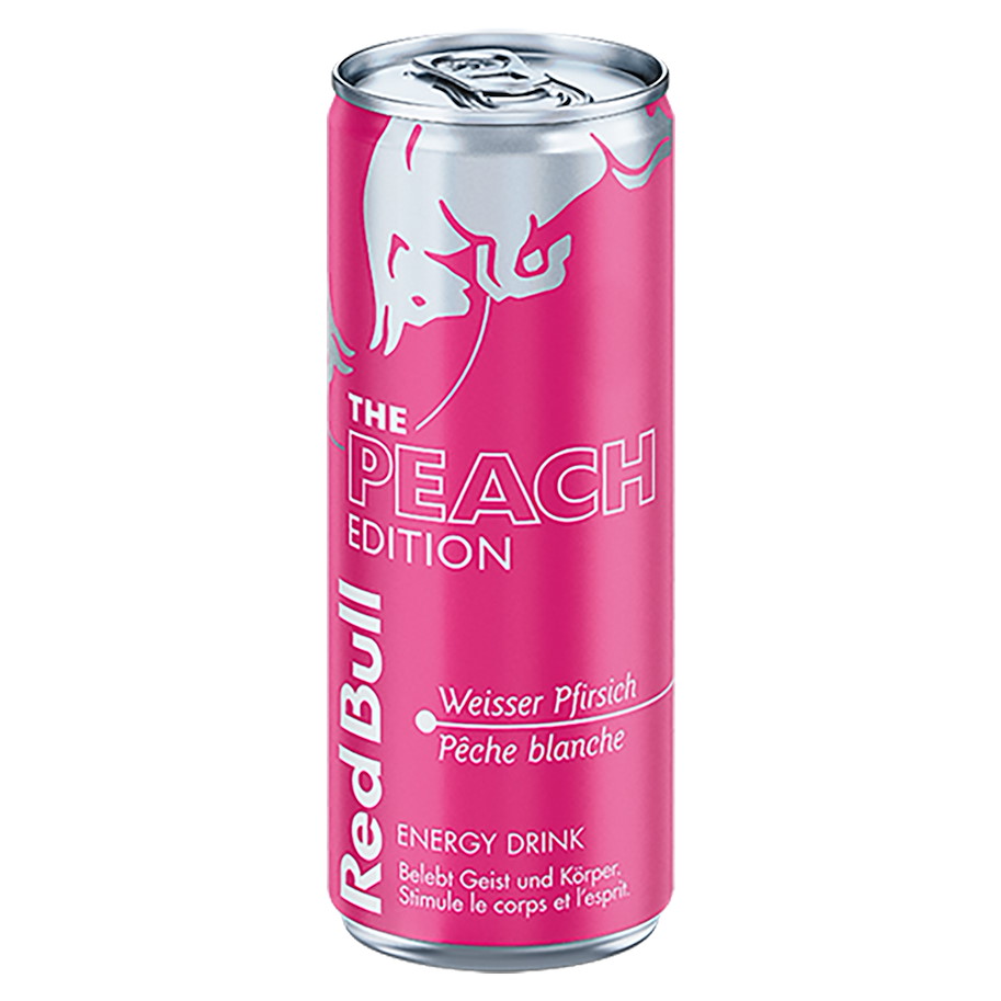 Red Bull Energy Drink Peach Edition 24x250ml