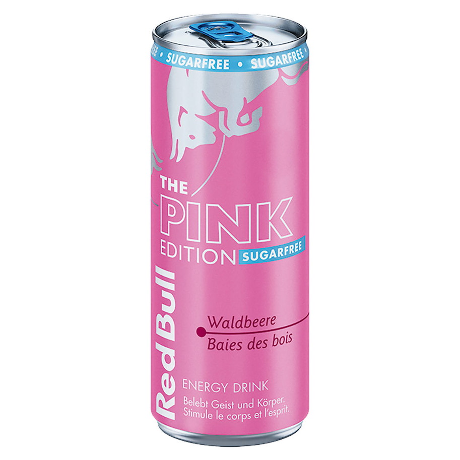 Red Bull Energy Pink Edition sin azúcar 24x250ml