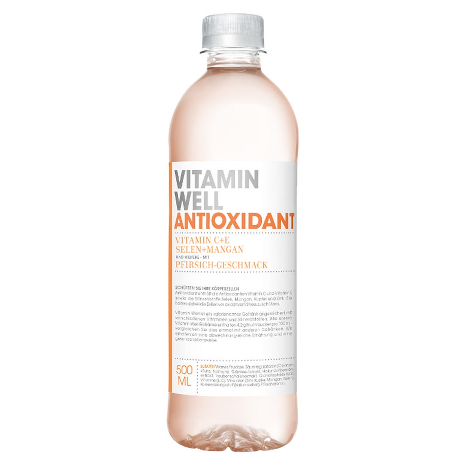 Vitamina Well Antiossidante Pesca 12x500ml