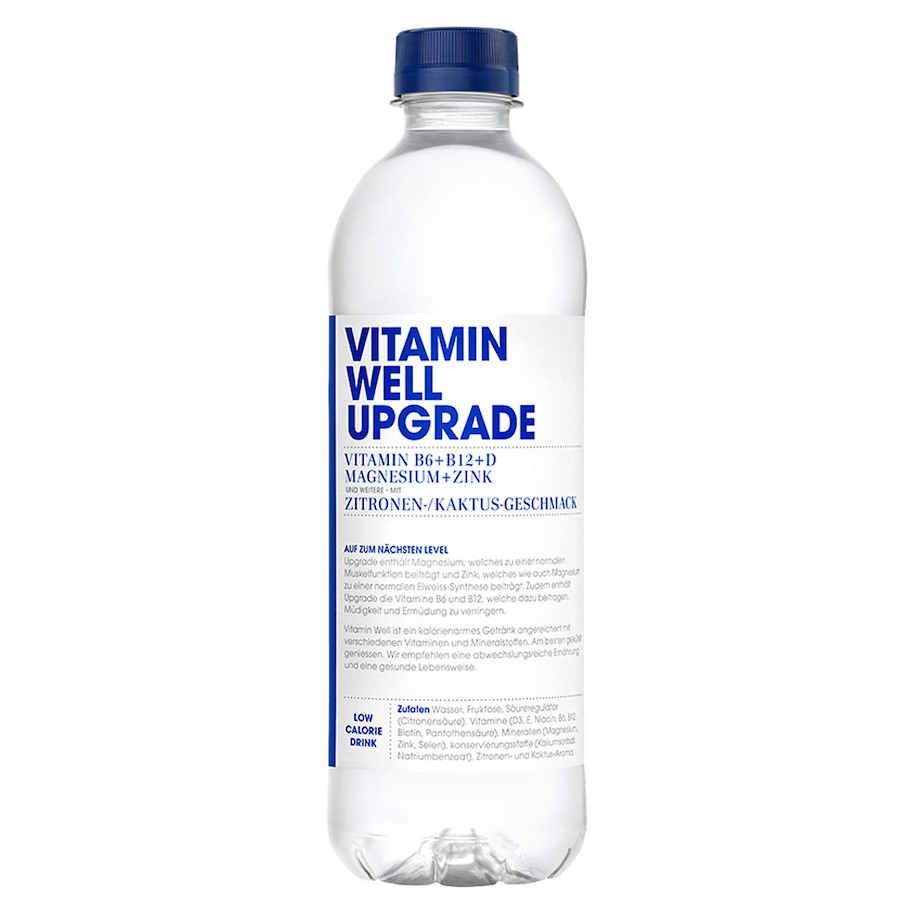 Vitamin Well Upgrade Cactus Limón 12x500ml