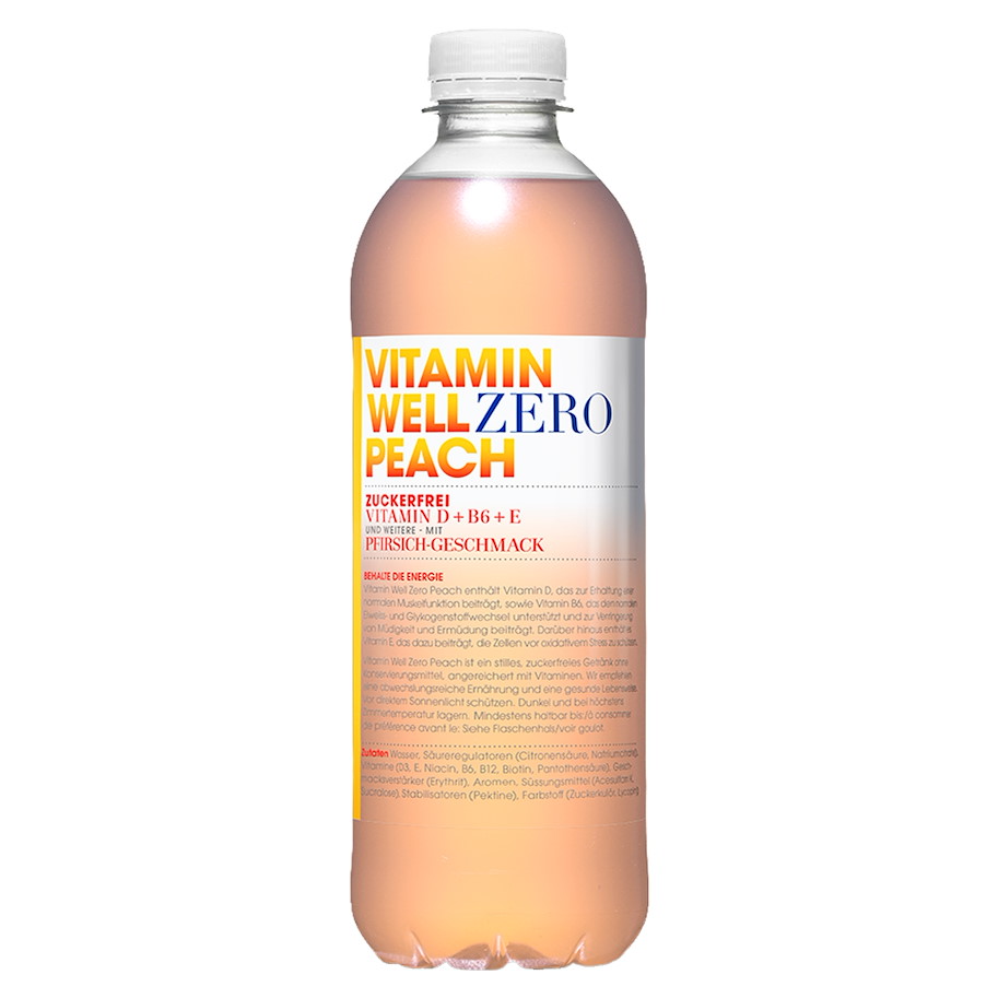 Vitamina Well Zero Pesca 12x500ml