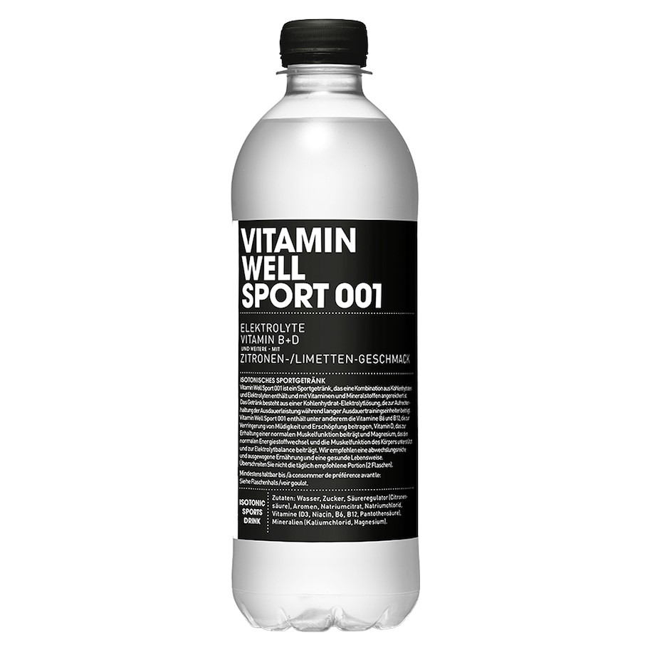 Vitamin Well Sport 001 Zitrone-Limette 12x500ml