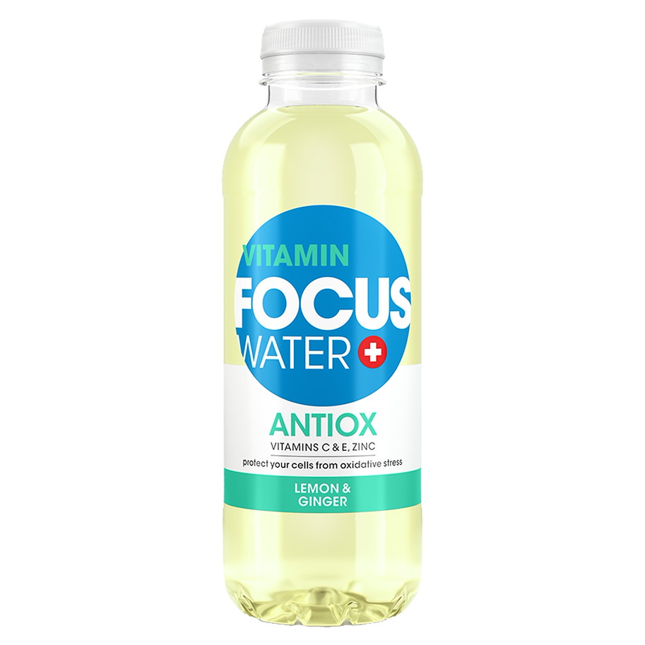 FocusWater Antiox Lemon-Ginger 12x500ml