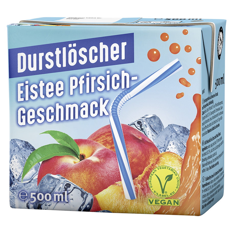 Thirst quencher peach 12x500ml