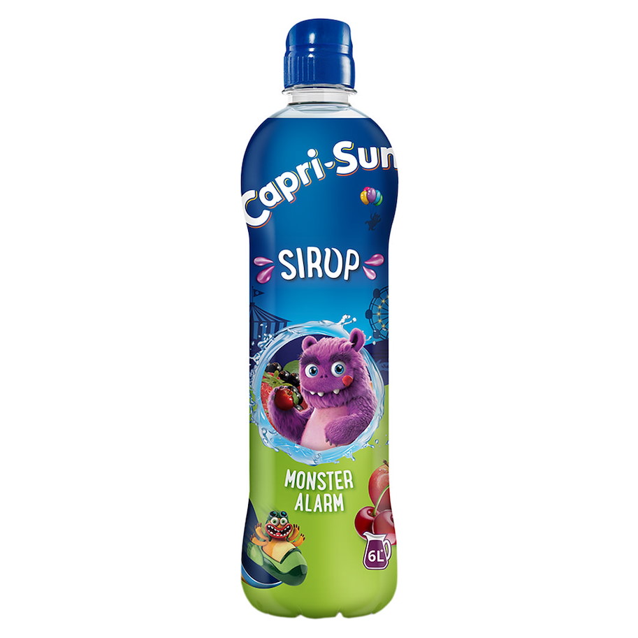 Capri-Sun Syrup Monster Alarm 6x600ml