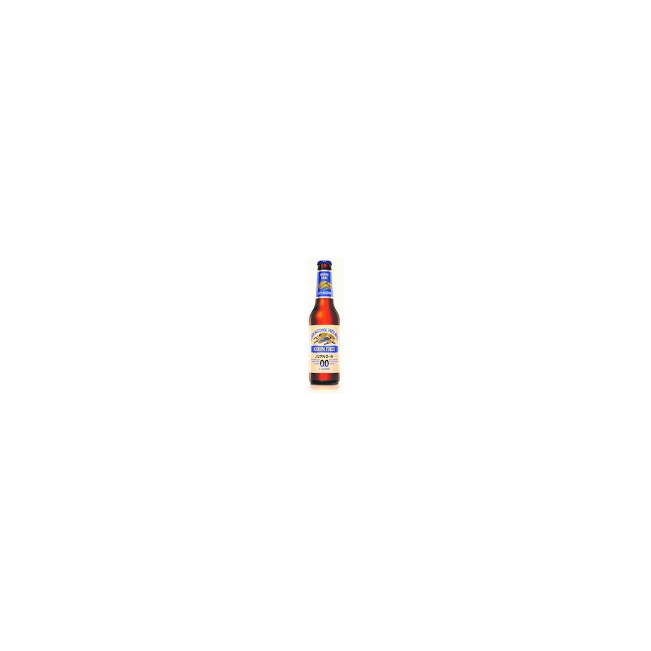 Kirin Ichiban lager sin alcohol 24x330ml