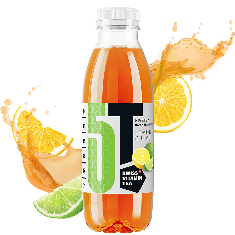 Fivetea Eistee Zitrone & Limette 500ml