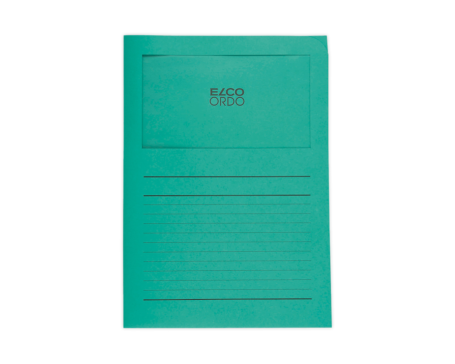 Elco Ordo Classico organization folder A4 emerald green printed 100 pieces (29489.63)