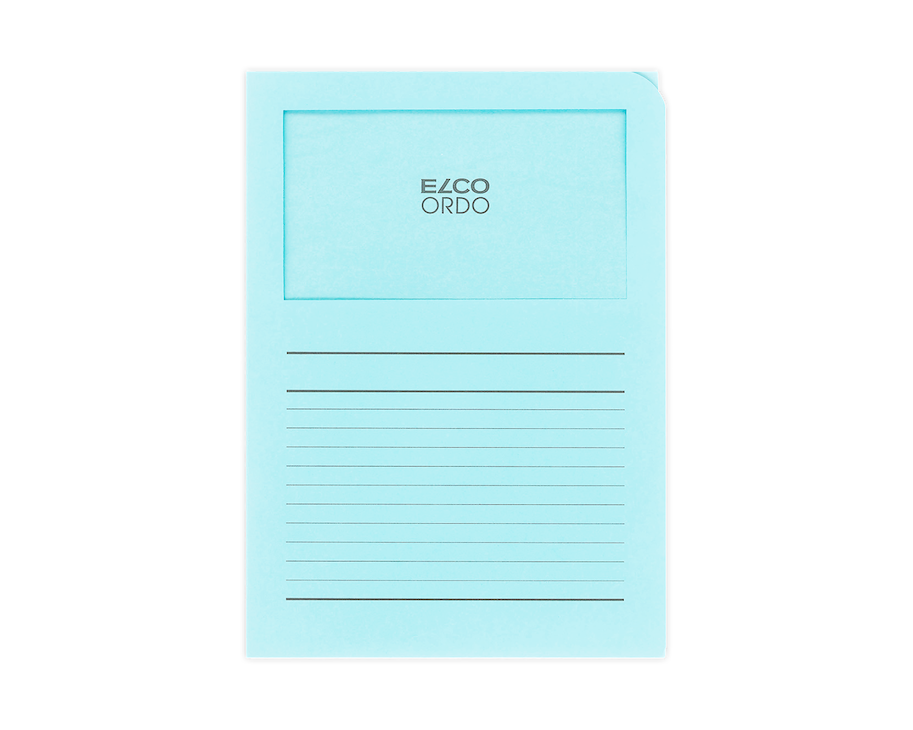 Elco Ordo Classico organization folder A4 blue printed 100 pieces (29489.31)