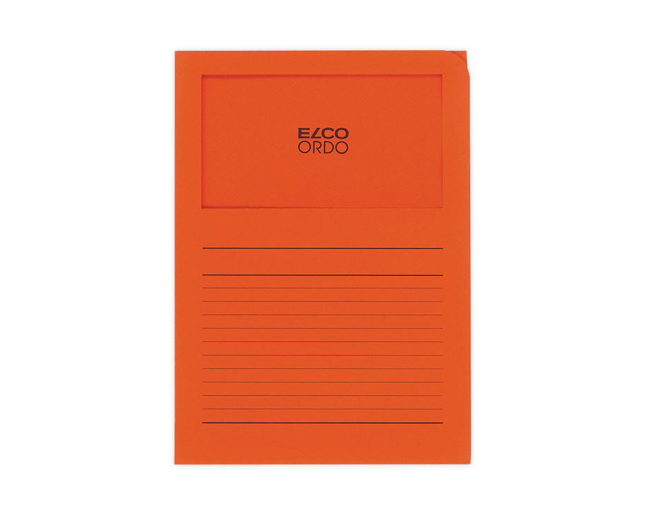 Elco Ordo Classico organization folder A4 orange printed 100 pieces (29489.82)