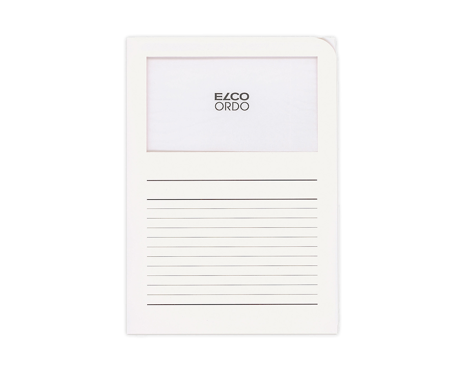 Elco Ordo Classico organization folder A4 white printed 100 pieces (29489.10)