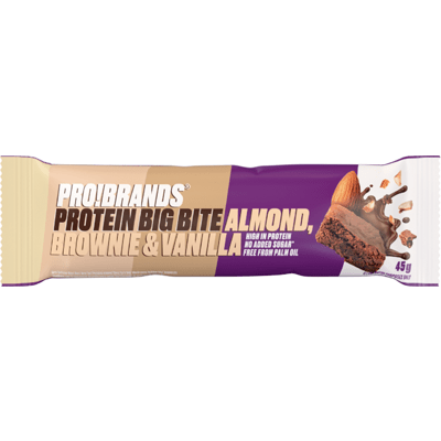 Pro Brands Protein Riegel BigBite Mandel, Brownie Vanille